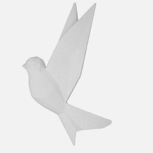 Origami Bird Wall Decor